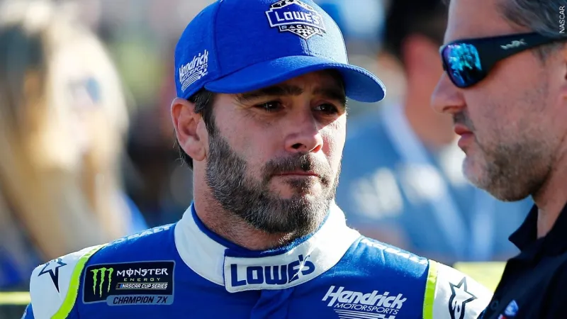 Jimmie Johnson set to leave NASCAR with famous friends in tow and a star on Hollywood's Walk of Fame