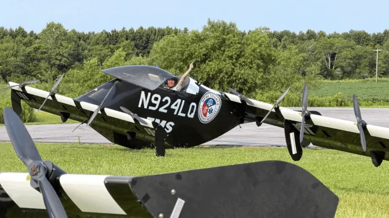Flight-trained Hyde County paramedic answers two 911 calls by eVTOL