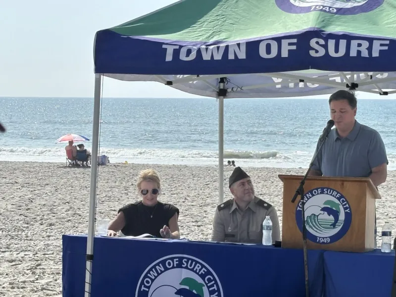 Surf City celebrates federal beach project with event, music