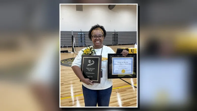 Pamlico County Schools names Chervon Evans-Morris as 2026-27 Teacher of the Year