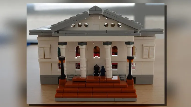 City of Wilmington puts 'Building Memories' LEGO finalists on display, asks for votes