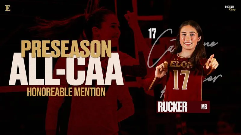 Rucker Tabbed Preseason All-CAA Honorable Mention