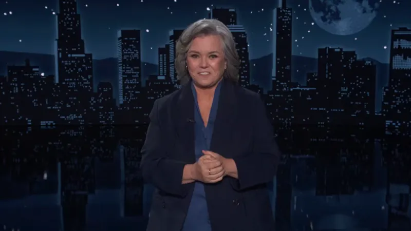 Rosie O'Donnell takes the reins at 'Jimmy Kimmel Live!'