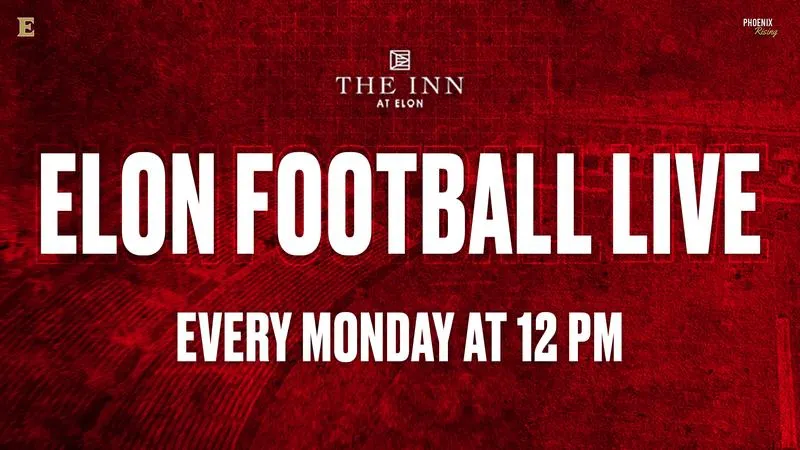 Elon Football Live Returns Monday