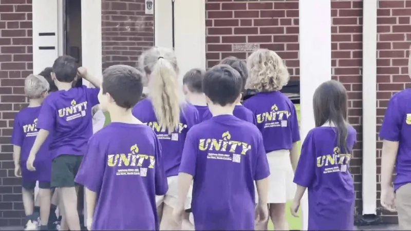 Epiphany School students volunteer across New Bern for Faith in Action Day