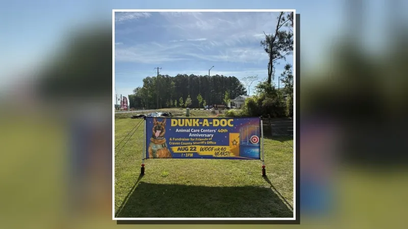 Animal Care Center celebrates 40 years with fundraiser for Craven County K9 unit