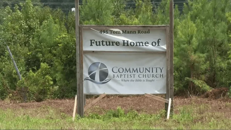 Newport's Community Baptist breaks ground on debt-free 24.5-acre site off Tom Mann Road
