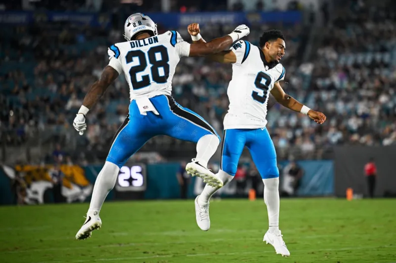 Bryce Young and the Panthers find better footing in a 34-17 victory at the Jaguars