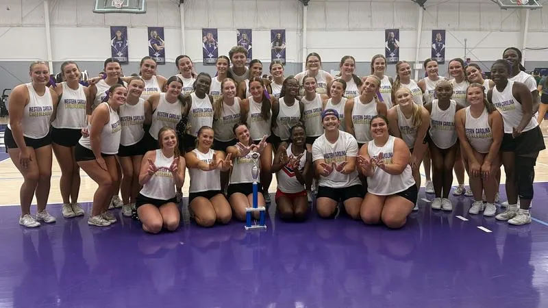 Catamount Cheer Wins Silver Bid at Greenville Camp