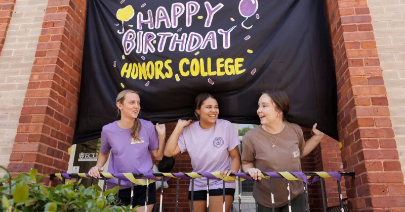 ECU Honors College builds on 15 years of student success
