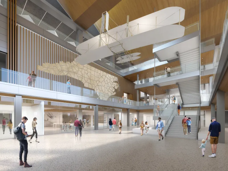 North Carolina Museum of History Shares New Renderings of Future Educational Spaces