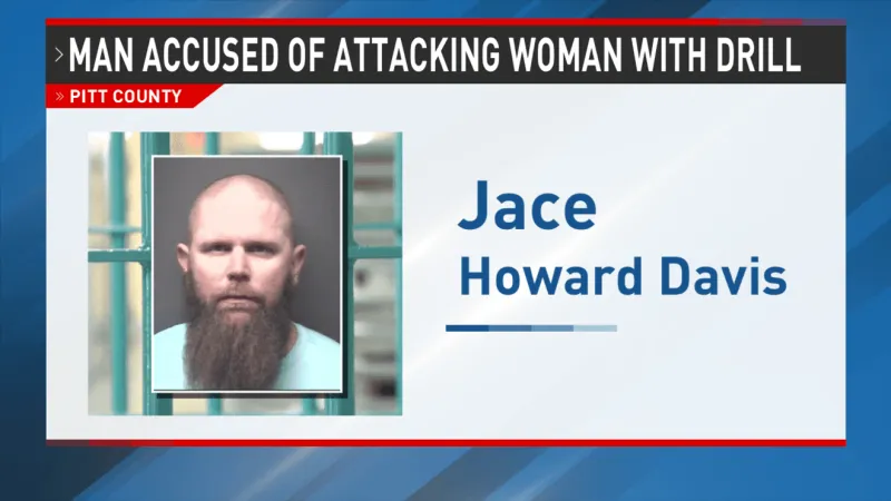 Greenville man charged after alleged drill attack on woman
