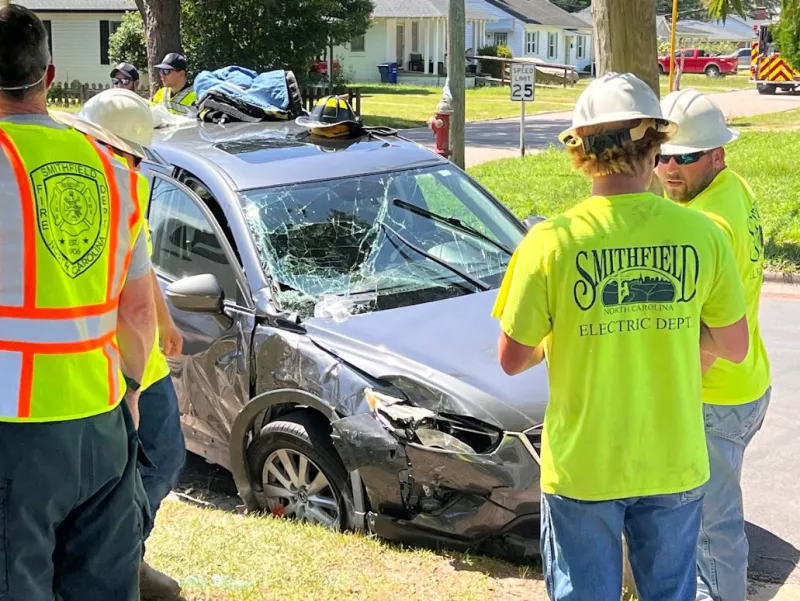 Smithfield Police Investigating Two-Vehicle Crash