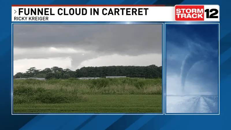 EF0 tornado crossed N.C. 12 in Carteret County, National Weather Service confirms