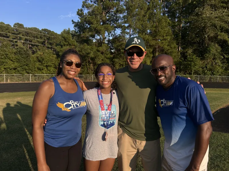 12-year-old Wilmington long jumper finishes sixth in the nation at AAU Junior Olympics
