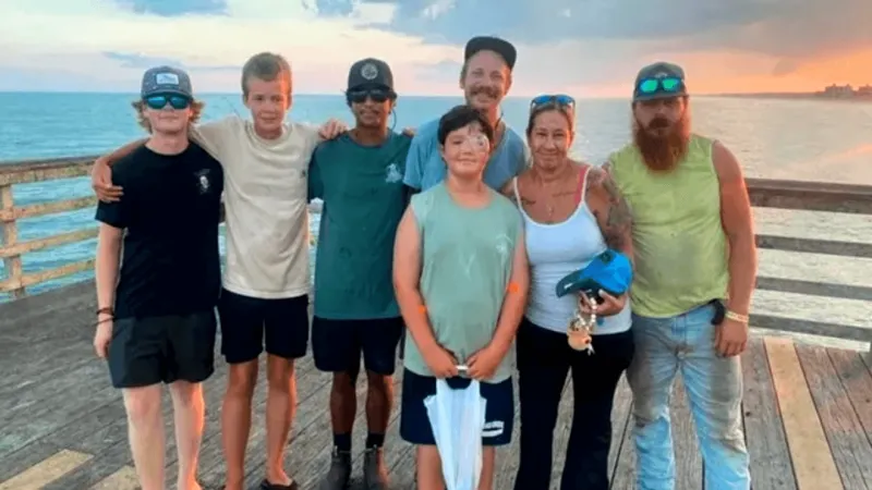 Fisherman hurt in pier 'freak accident' heads to Duke for next round of eye care