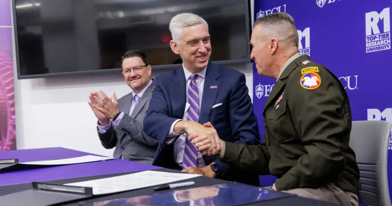 ECU research leads to $6 million agreement to improve Army Reserve facility management nationwide