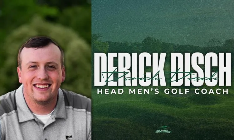 Derick Disch Named Head Men's Golf Coach