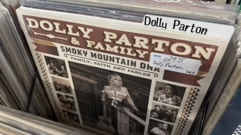 Dolly Parton's music lives on in western NC as records fly off shelves