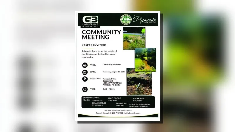 Town of Plymouth to present Stormwater Action Plan results