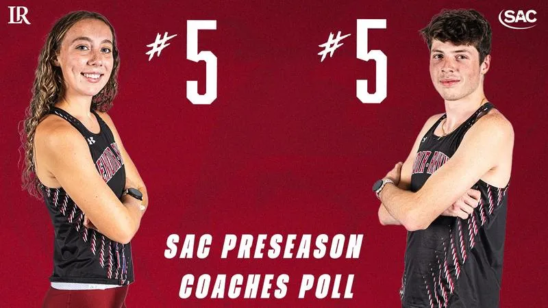 Men's and Women's Cross Country picked to finish fifth in the SAC