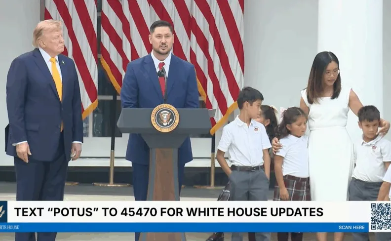 North Carolina Family Featured At Trump White House School-Choice Event