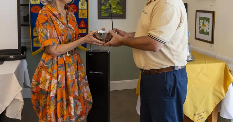 Kiwanis Honors Petersen with Builder's Cup