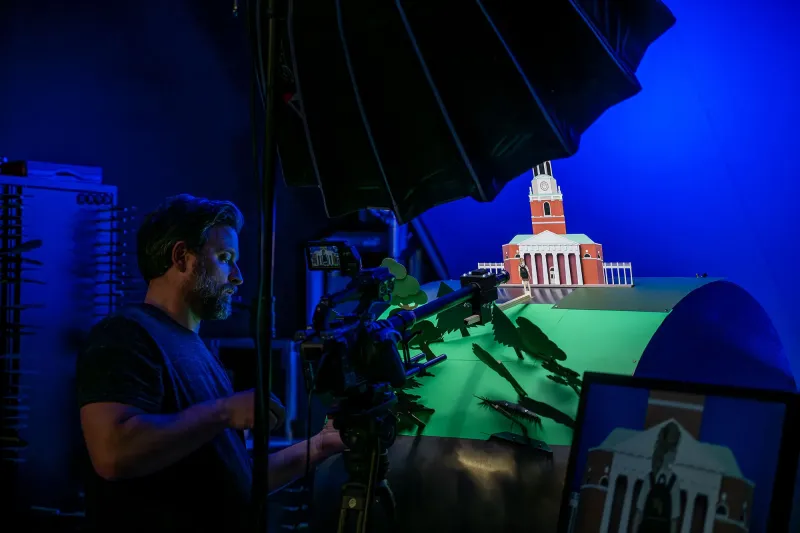Why Wake Forest made its new 30-second commercial out of paper
