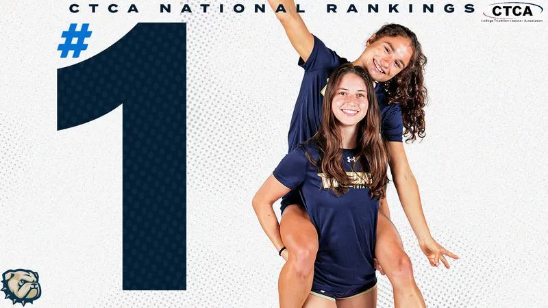 Wingate triathlon team ranked No. 1 in national preseason poll