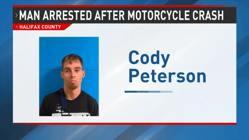 Roanoke Rapids man charged after motorcycle crash, deputies say