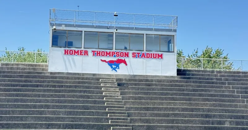 Parkland will now play home games at Homer Thompson Stadium i