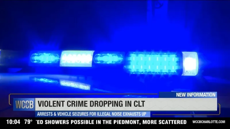 Violent crime is dropping in the Queen City