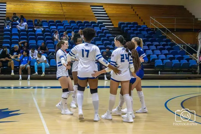 Chowan Volleyball Opens Season with Competitive Showing at Day One of Coker Cobra Classic