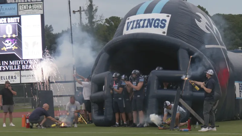 Hoggard football rolls past Jack Britt, improves to 2-0
