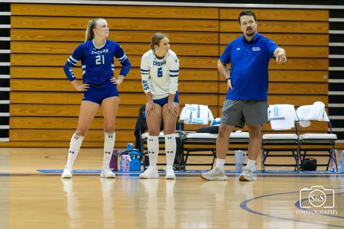 Hawks Push Valdosta State to Five Sets in Coker Cobra Classic Finale