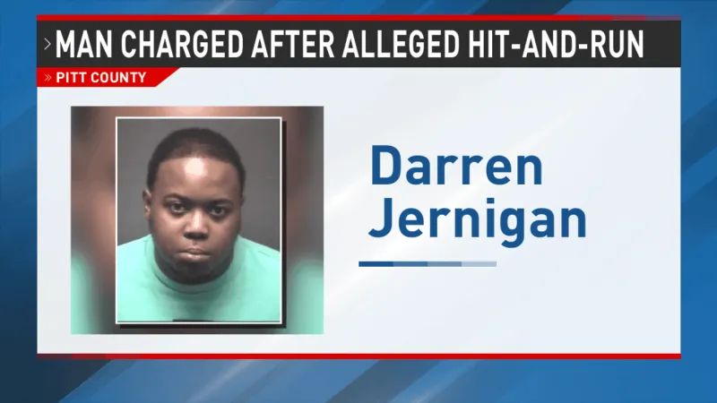 Police: Man charged with felony hit-and-run