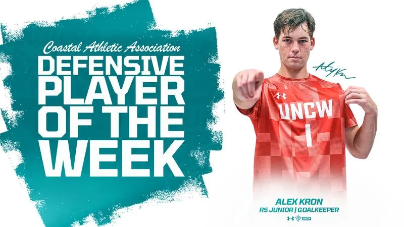 Kron's Career Afternoon Earns CAA Weekly Honors