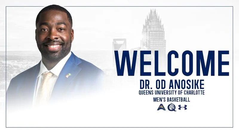 Dr. OD Anosike Joins Queens Men's Basketball Staff as Director of Student-Athlete Development and Assistant General Manager