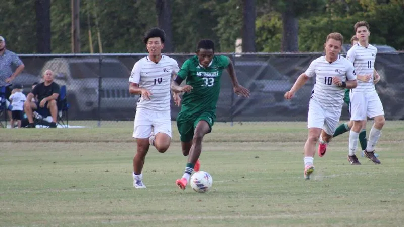 Three Goal Scorers Drives Men's Soccer Over Barton