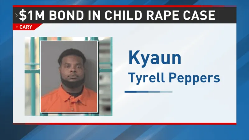 Wilson man held on $1 million bond in child rape case