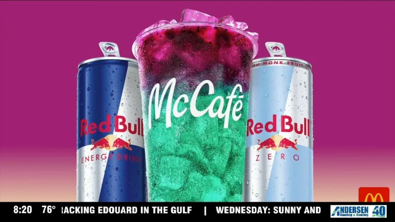 Carolina Insight: McDonald's introduces the new Red Bull Dragonberry Energizer drink!