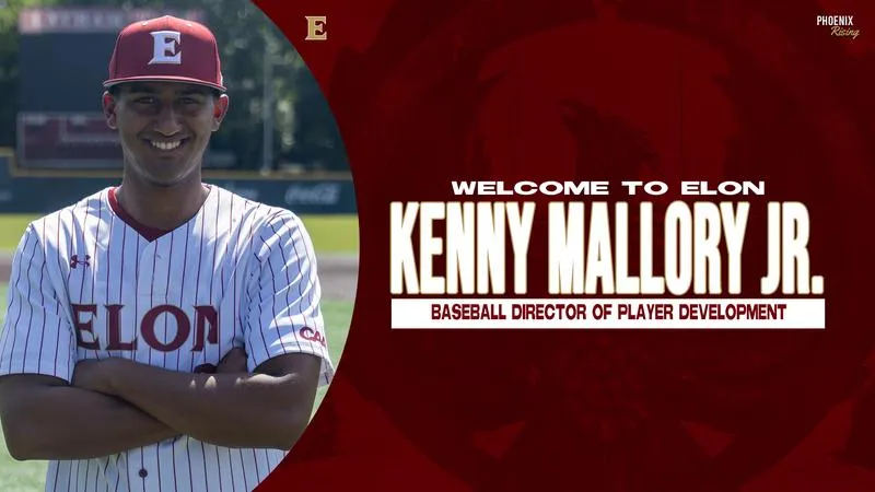 Kenny Mallory Jr. Joins Elon Baseball Staff