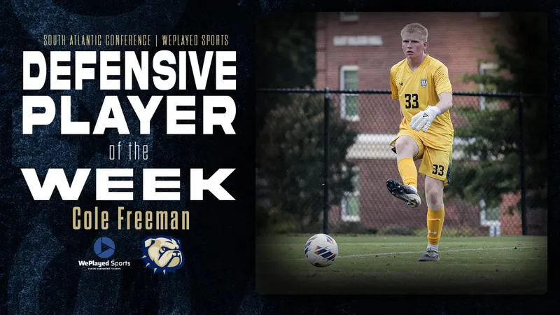 Cole Freeman named SAC Defensive Player of the Week