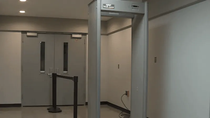 Enhanced security procedures begin at Pamlico County Courthouse
