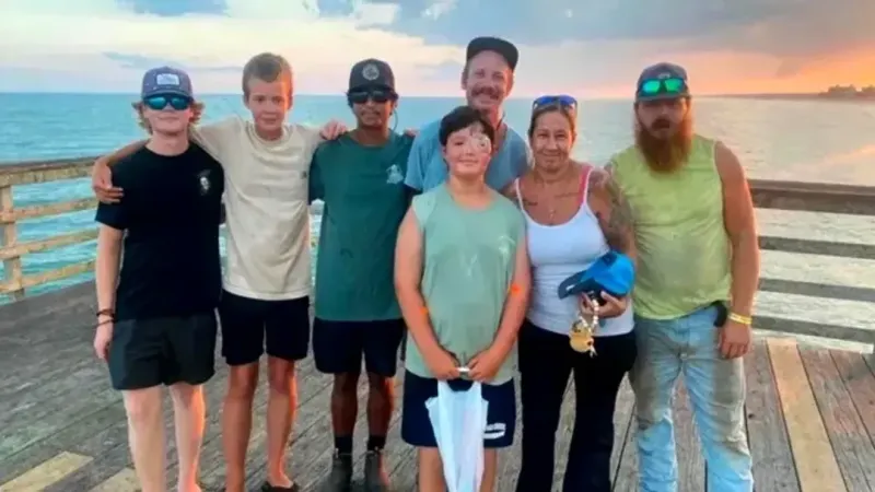 Young fisherman Jayden heads to Duke for eye surgery after summer pier accident