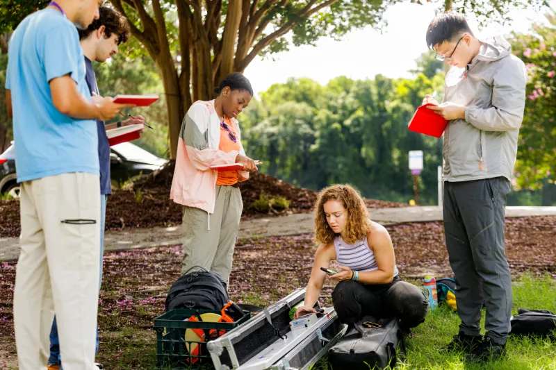 ECU faculty, students study effects of saltwater on NC ecology