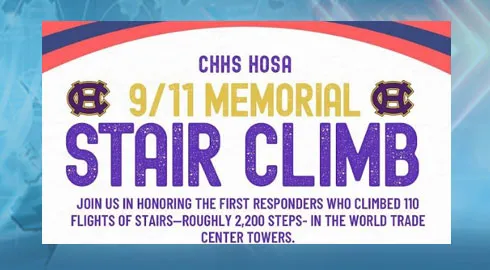 Corinth Holders Students Organize 9/11 Memorial Stair Climb