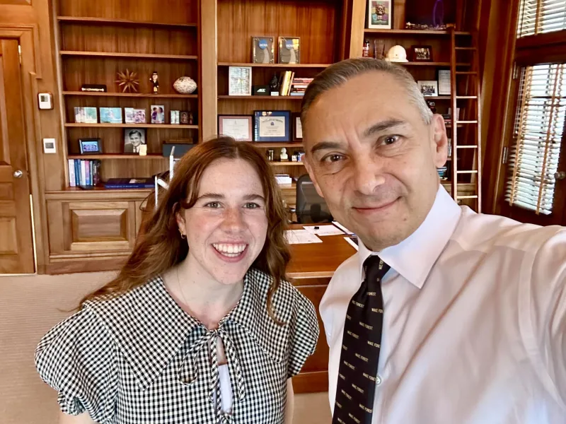 A first interview with President Peter Rodriguez
