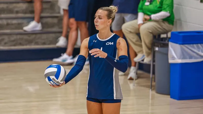 Volleyhawks Take Tourney Opener In Four