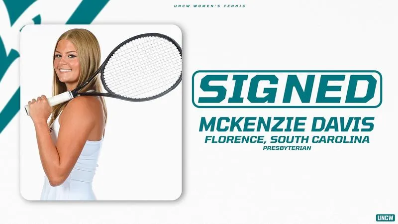 UNCW Women's Tennis Adds Presbyterian Standout McKenzie Davis